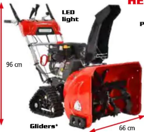 Hecht GG 2500 - PETROL SNOWTHROWERS - 2