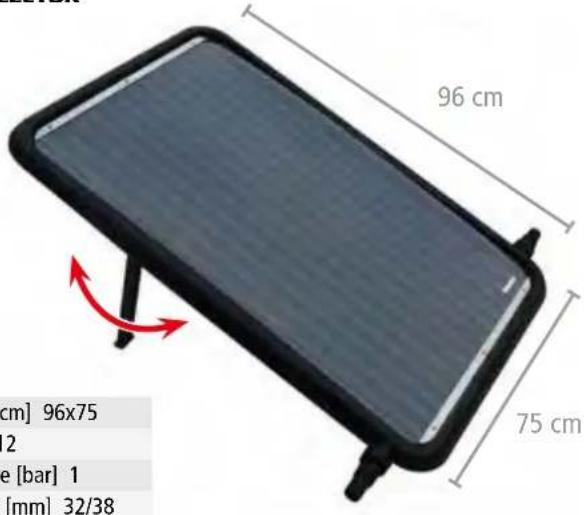 Hecht GG 2500 - SOLAR COLLECTOR - 1
