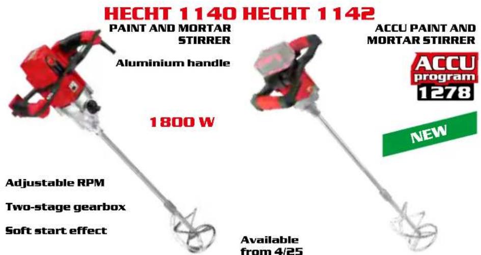 Hecht GG 2500 - DUMPERS, STIRRERS - 10