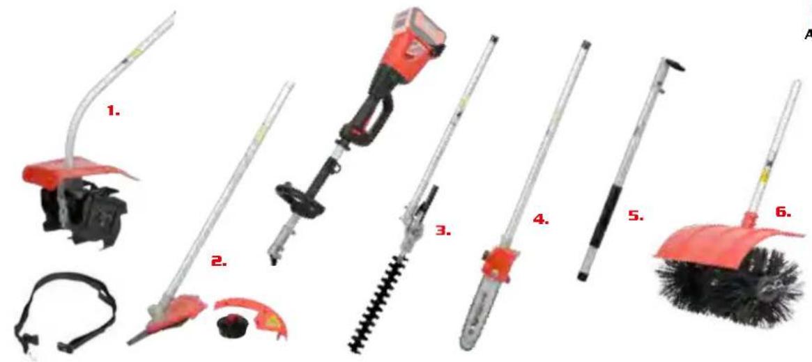 Hecht GG 2500 - ACCU AND ELECTRIC HEDGE TRIMMERS - 3