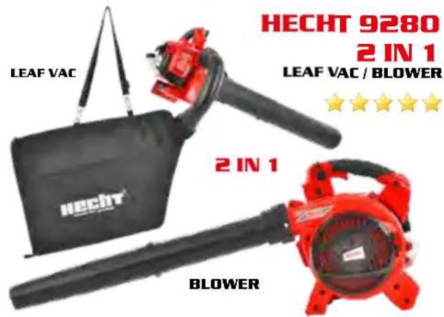 Hecht GG 2500 - ACCU AND ELECTRIC LEAF VACS / BLOWERS - 24