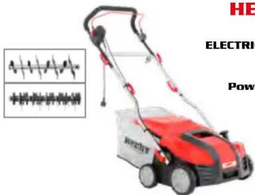 Hecht GG 2500 - ELECRTIC AND ACCU LAWN AERATORS - 14