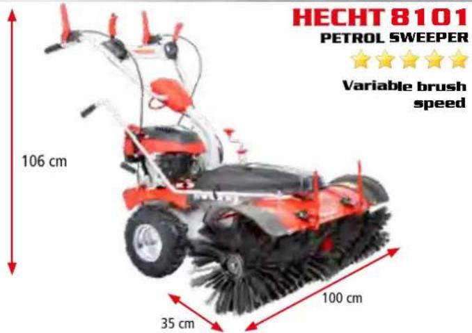 Hecht GG 2500 - SWEEPERS, SPREADERS - 2