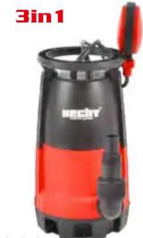 Hecht GG 2500 - SUBMERSIBLE GARDEN PUMPS - 3