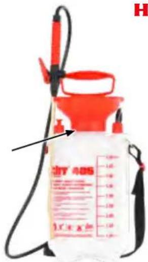 Hecht GG 2500 - HAND AND KNAPSACK SPRAYERS - 12