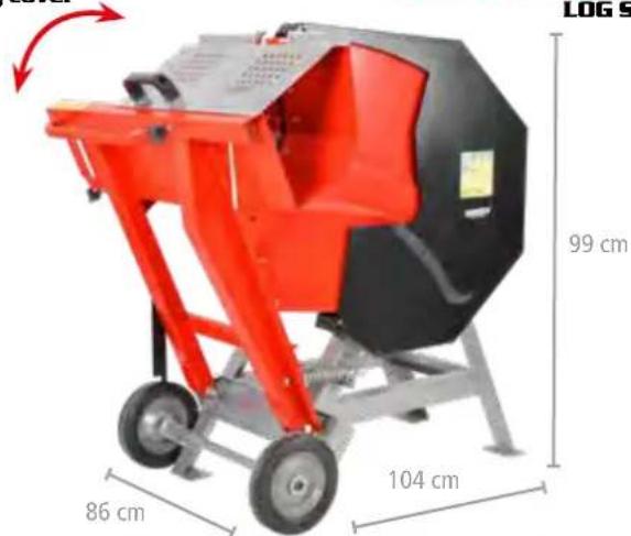 Hecht GG 2500 - LOG SAWS, LOG HORSES - 2