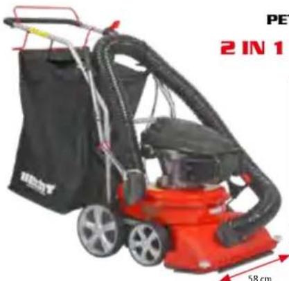 Hecht GG 2500 - PETROL BLOWER - 5