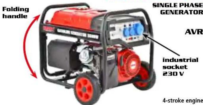 Hecht GG 2500 - PETROL GENERATORS - 3