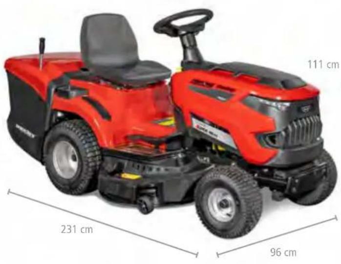 Hecht GG 2500 - LAWN TRACTORS - 17