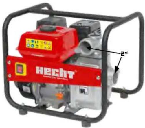 Hecht GG 2500 - ELECTRIC AND PETROL PUMPS - 6