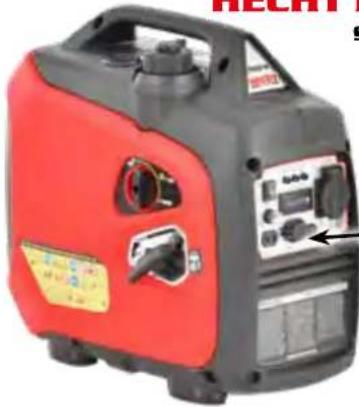 Hecht GG 2500 - PETROL GENERATORS, CHARGERS - 2
