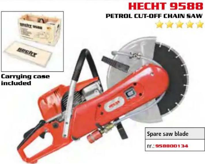 Hecht GG 2500 - CONCRETE CUTTERS, CHAIN SHARPENERS, ACCESSORIES - 1