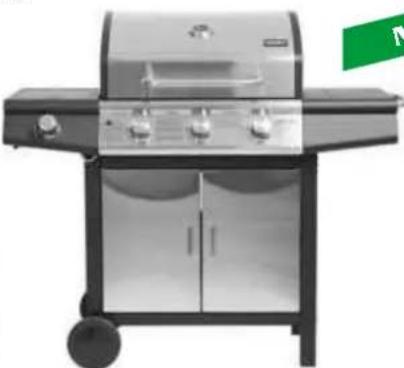 Hecht GG 2500 - CHARCOAL AND GAS GARDEN GRILLS - 14
