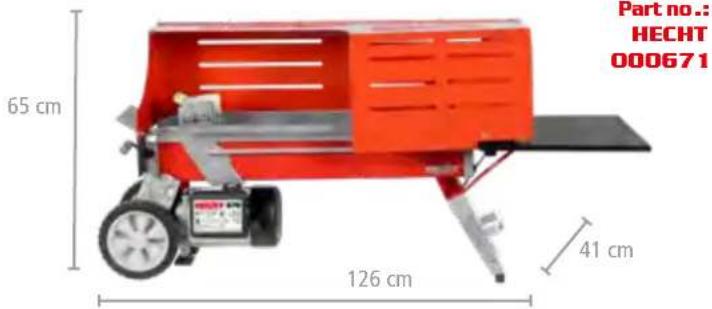 Hecht GG 2500 - WEDGE SPLITTERS - 2