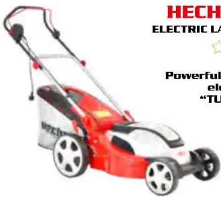Hecht GG 2500 - ELECTRIC LAWN MOWERS - 51