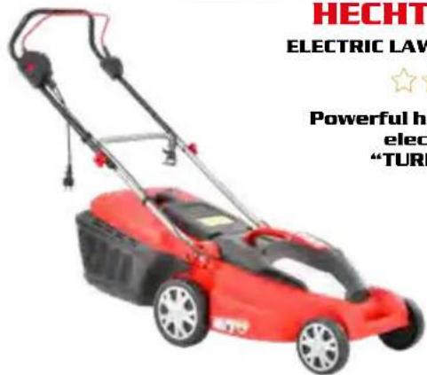 Hecht GG 2500 - ELECTRIC LAWN MOWERS - 1