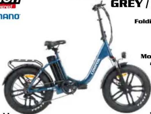 Hecht GG 2500 - GREY / BLUE - 1