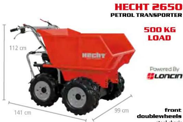 Hecht GG 2500 - CONCRETE CUTTER, DUMPERS - 17