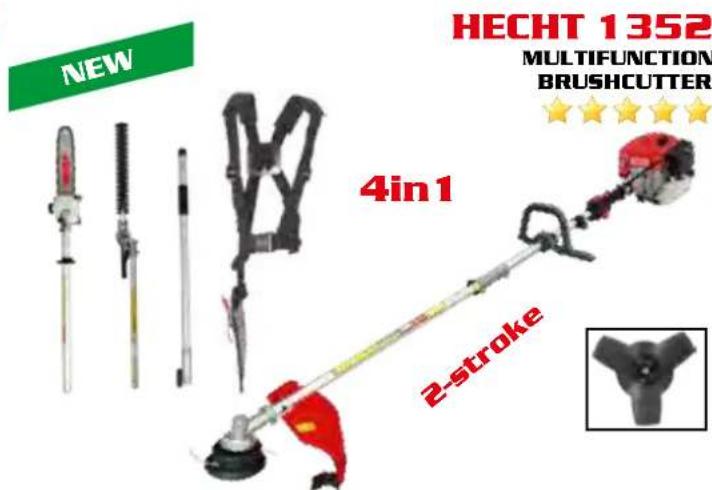 Hecht GG 2500 - PETROL BRUSHCUTTERS - 5