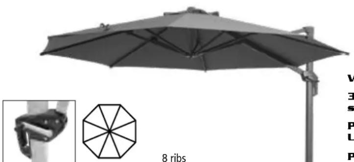 Hecht GG 2500 - PARASOLS - 11