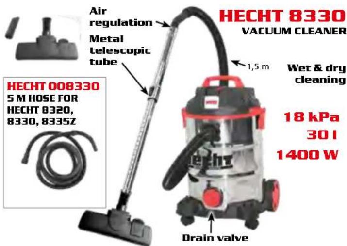 Hecht GG 2500 - ASH SEPARATORS, VACUUM CLEANERS - 19