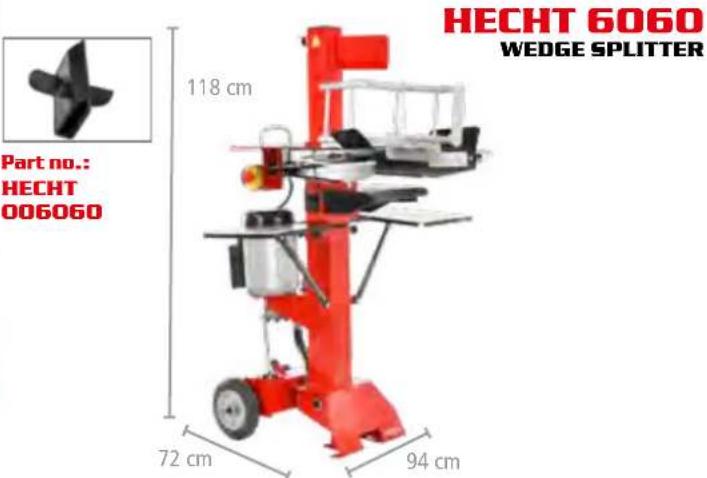 Hecht GG 2500 - WEDGE SPLITTERS - 6