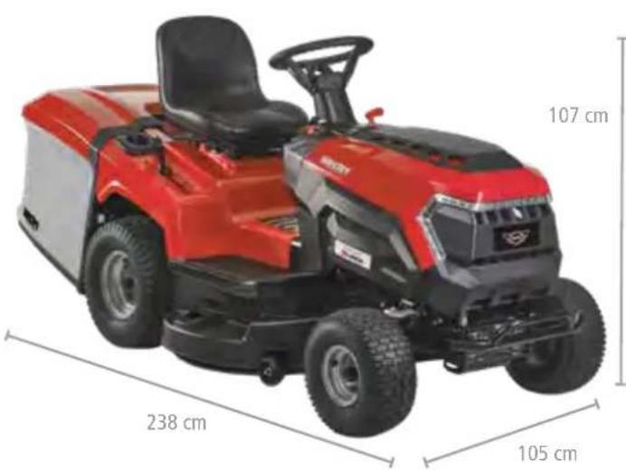 Hecht GG 2500 - LAWN TRACTORS - 7