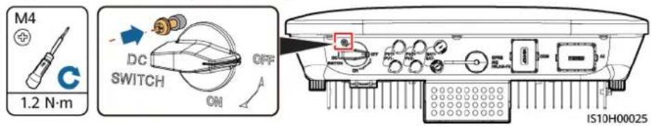 M4 1.2 N·m DC SWITCH ON OFF IS10H00025
