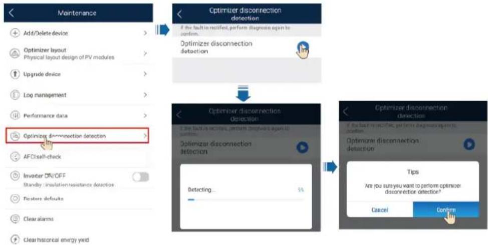 HUAWEI SUN2000MA-3KTL-M1 - Detect optimizer disconnection - 1