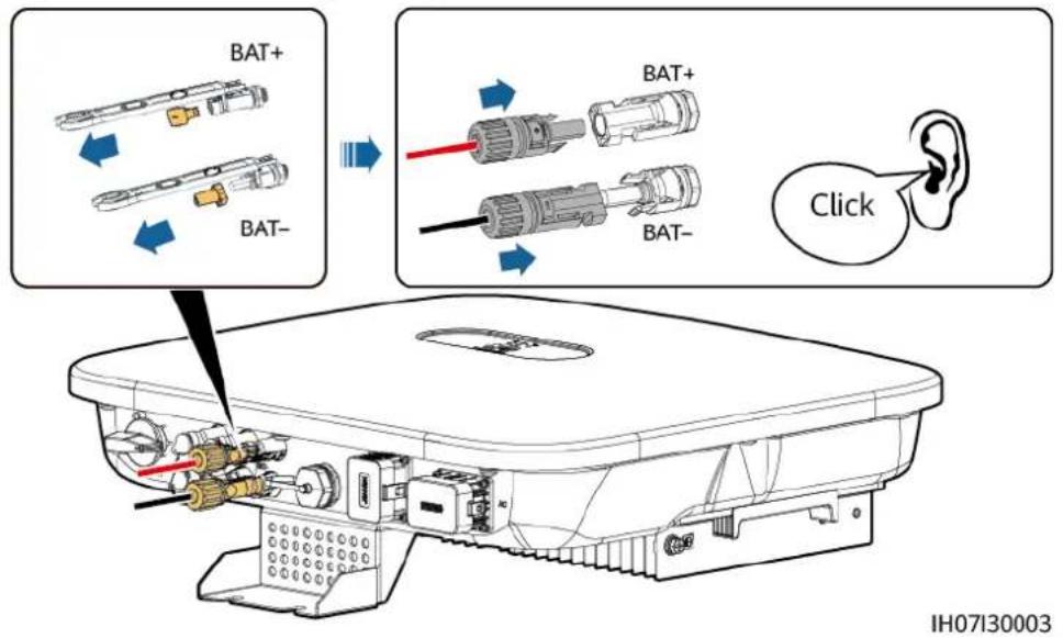 BAT+ BAT- BAT+ BAT- Click IH07I30003