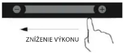 Guzzanti GZ-8401SE - POUŽITIE DOTYKOVÝCH OVLÁDAČOV - 8