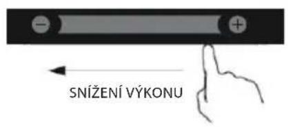 SNÍŽENÍ VÝKONU