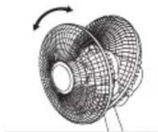 DOMO DO8141 - RICHTUNG DES VENTILATORS - 1
