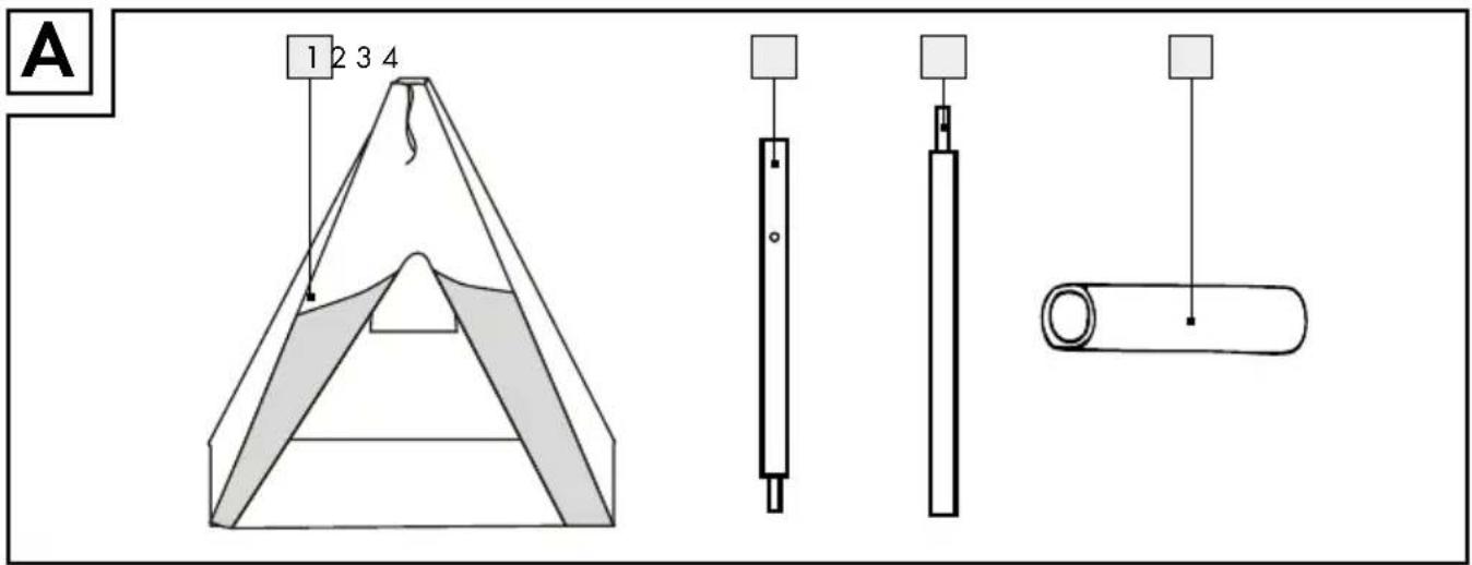 A 1 2 3 4