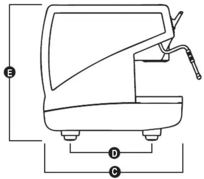 NUOVA SIMONELLI Appia Compact - TECHNICAL CHARACTERISTICS - 2