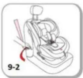 Chipolino Rotix - INSTALLATION OF CAR SEAT IN THE VEHICLE SEAT USING THE ISOFIX CONNECTORS - 28