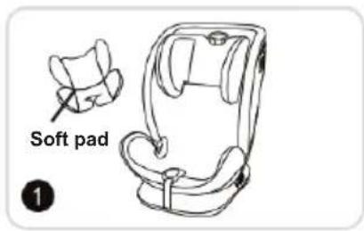 Chipolino My Size - REMOVING AND PLACING THE SEAT COVER - 1