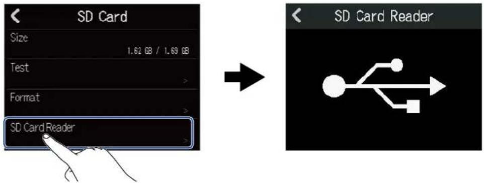 SD Card Size 1.62 GB / 1.69 GB Test > Format > SD Card Reader > SD Card Reader