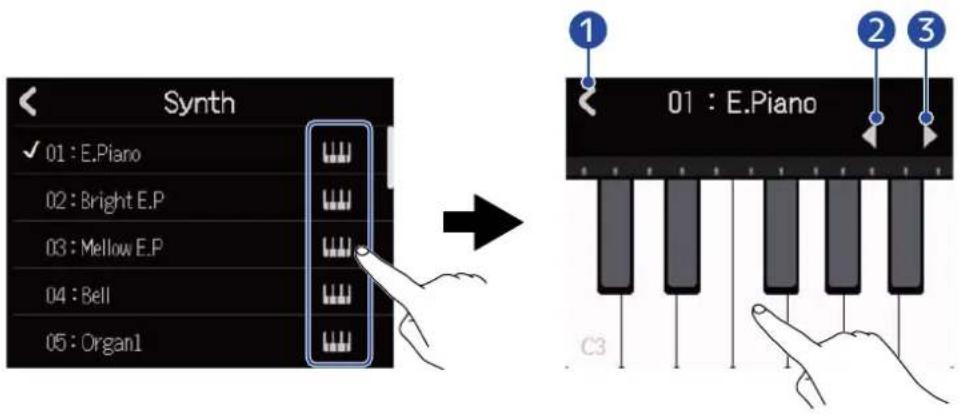 Studio Electronics Zoom R12 - Tap to check the sound of a synth. - 1