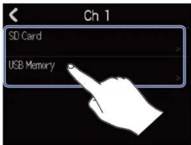 Ch 1 SD Card USB Memory