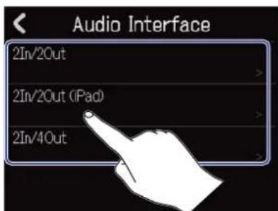 Audio Interface 2In/2Out 2In/2Out (iPad) 2In/4Out