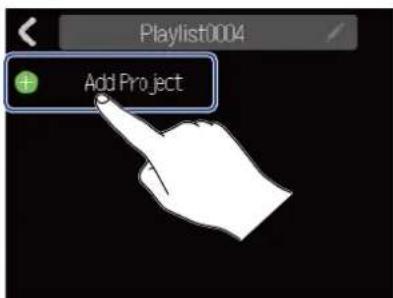 Playlist0004 Add Project