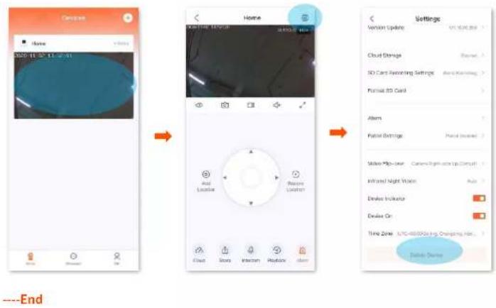 Tenda CT6 V1.0 - Delete the device - 2