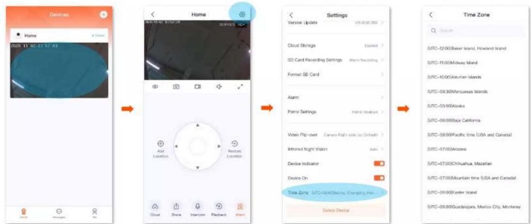Tenda CT6 V1.0 - Modify the time zone - 1