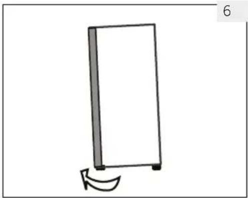HAIER HWS33GG - Aligning the appliance - 2