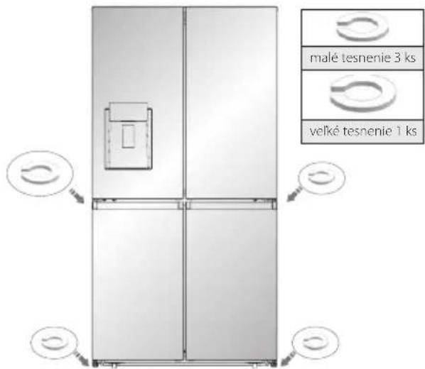 HISENSE RQ760N4AIE - Zarovnanie dvierok (v prípade potreby) - 1
