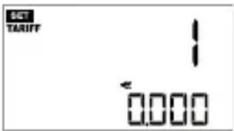 DET TARIFF 1 0.000