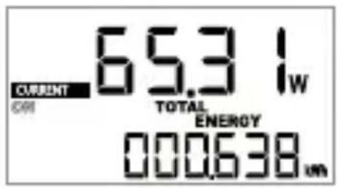 CURRENT GWH 65.3 I_W TOTAL ENERGY 000638 um
