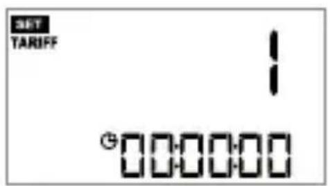 SET TARIFF ④000000