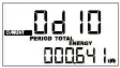 0d 10 PERIOD TOTAL ENERGY 00064 Lm